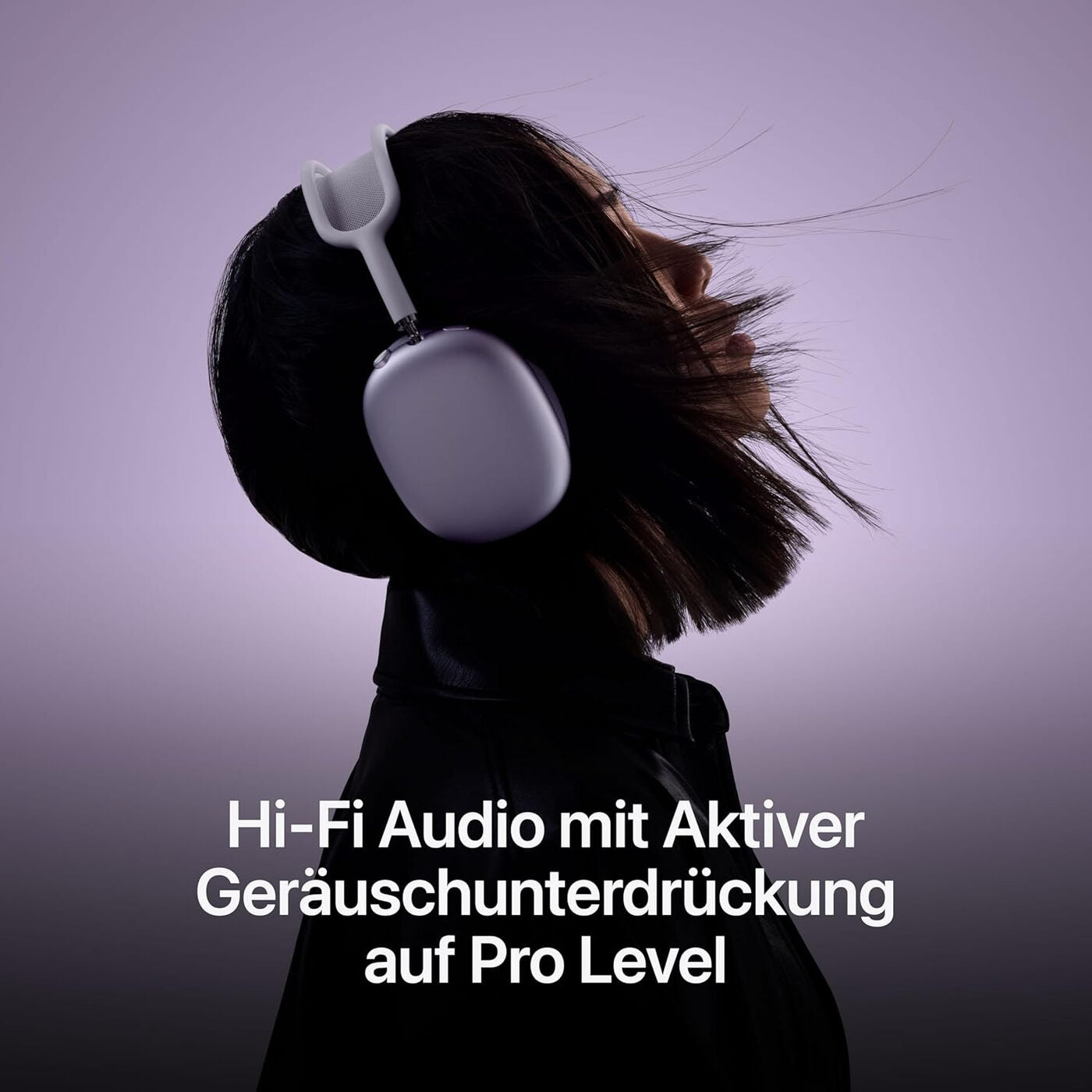 Apple AirPods Max kabellose Kopfhörer, Pro-Level Aktiver Geräuschunterdrückung, Transparenzmodus, personalisiertes 3D Audio, USB-C-Ladecase – Blau