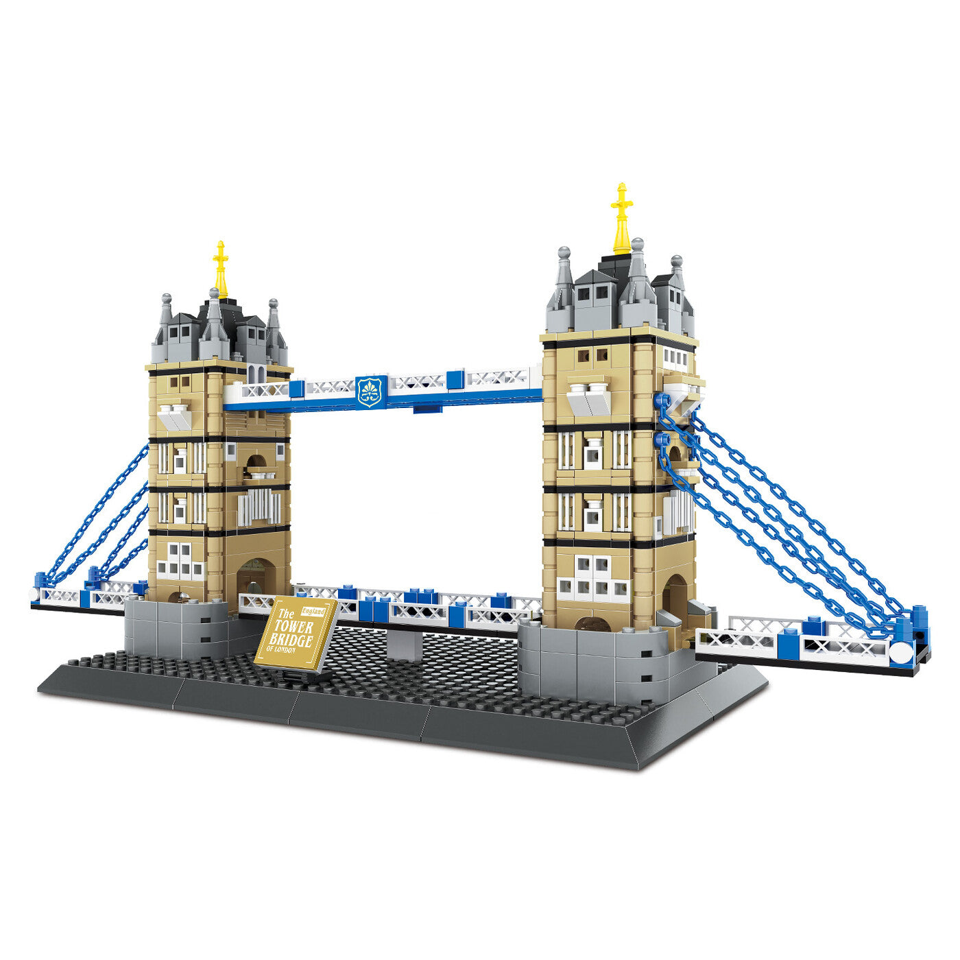 Die Zwillingstürme-Brücke in London, Großbritannien