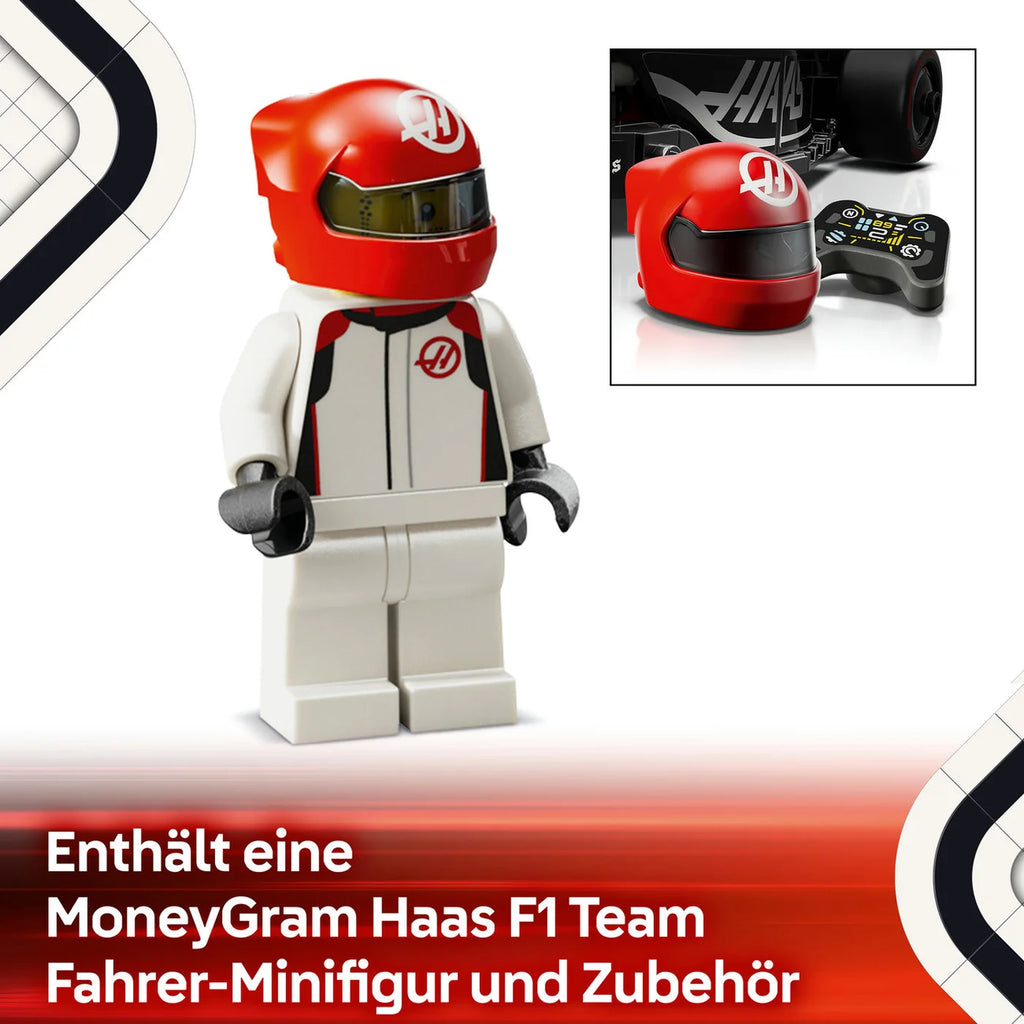 LEGO Speed Champions 77250 MoneyGram Haas F1® Team VF-24 Rennwagen