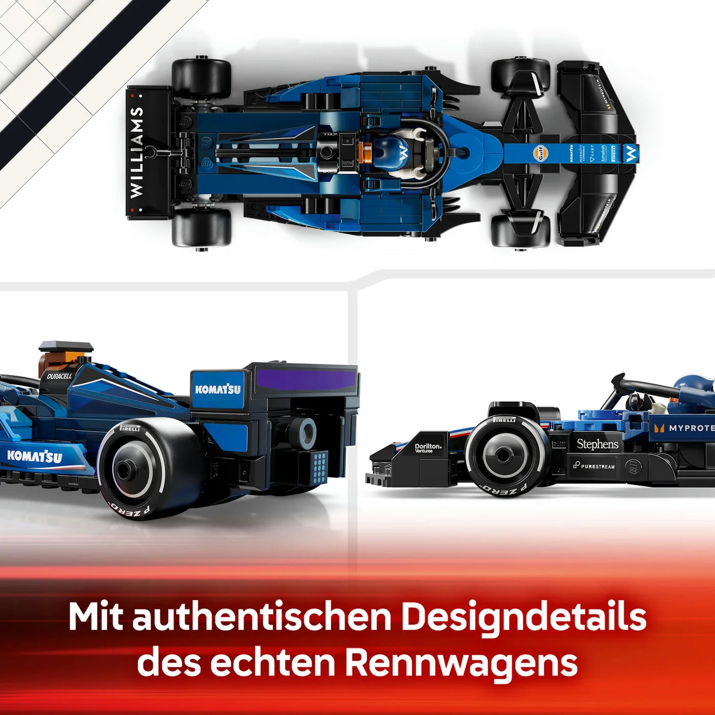 LEGO Speed Champions 77249 Williams Racing FW46 F1® Rennauto