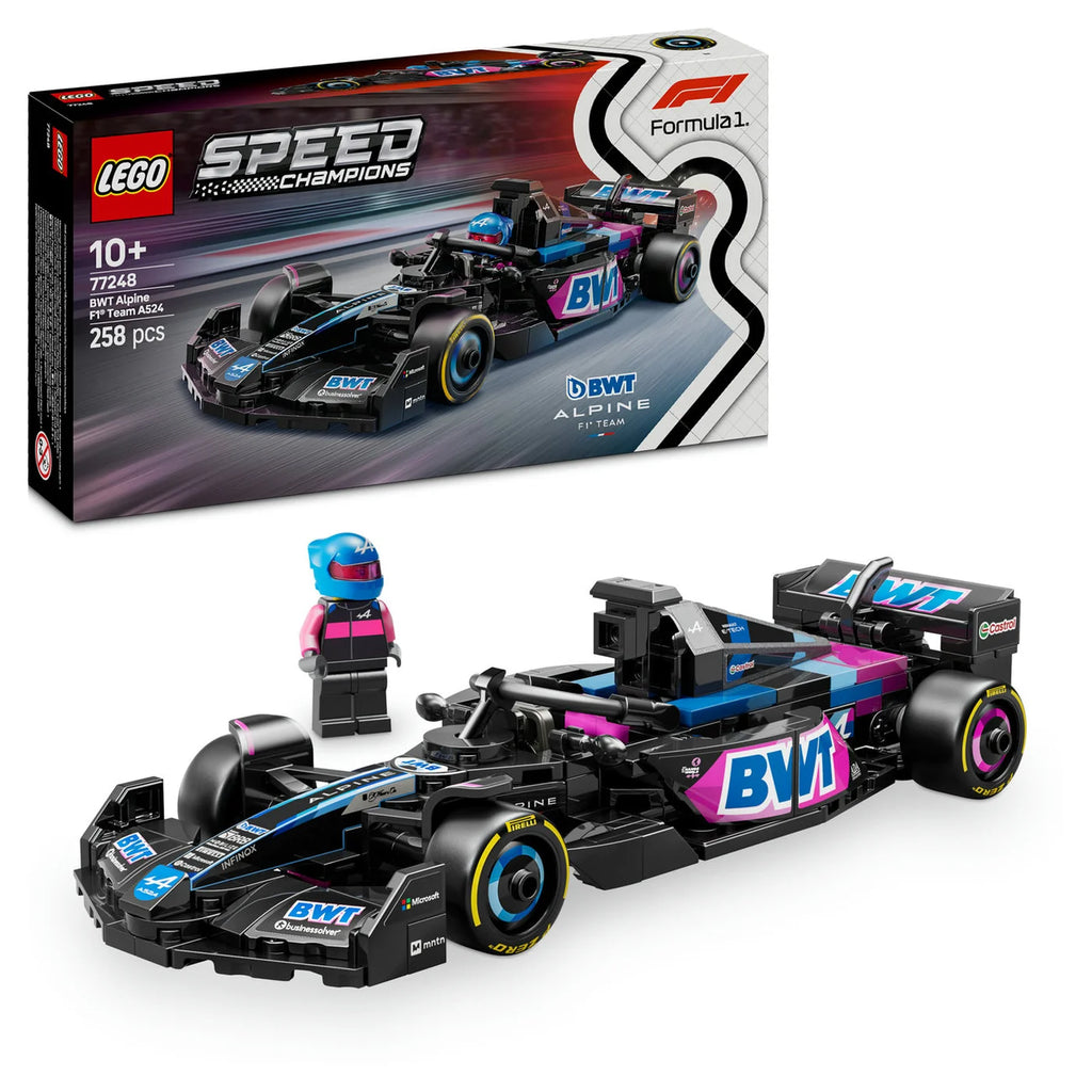 LEGO Speed Champions 77248 BWT Alpine F1 Team A524 Rennwagen Set