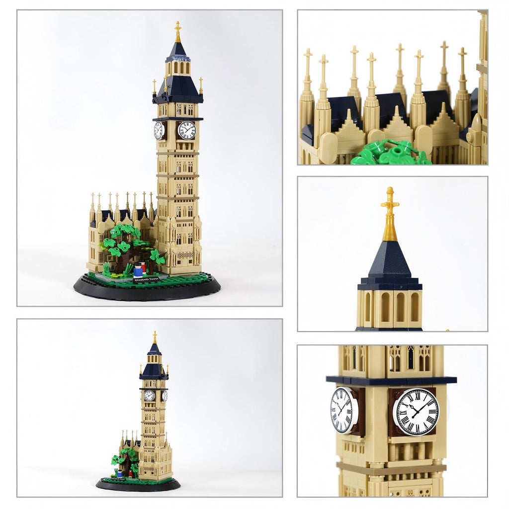 Elizabeth Tower in London, Großbritannien