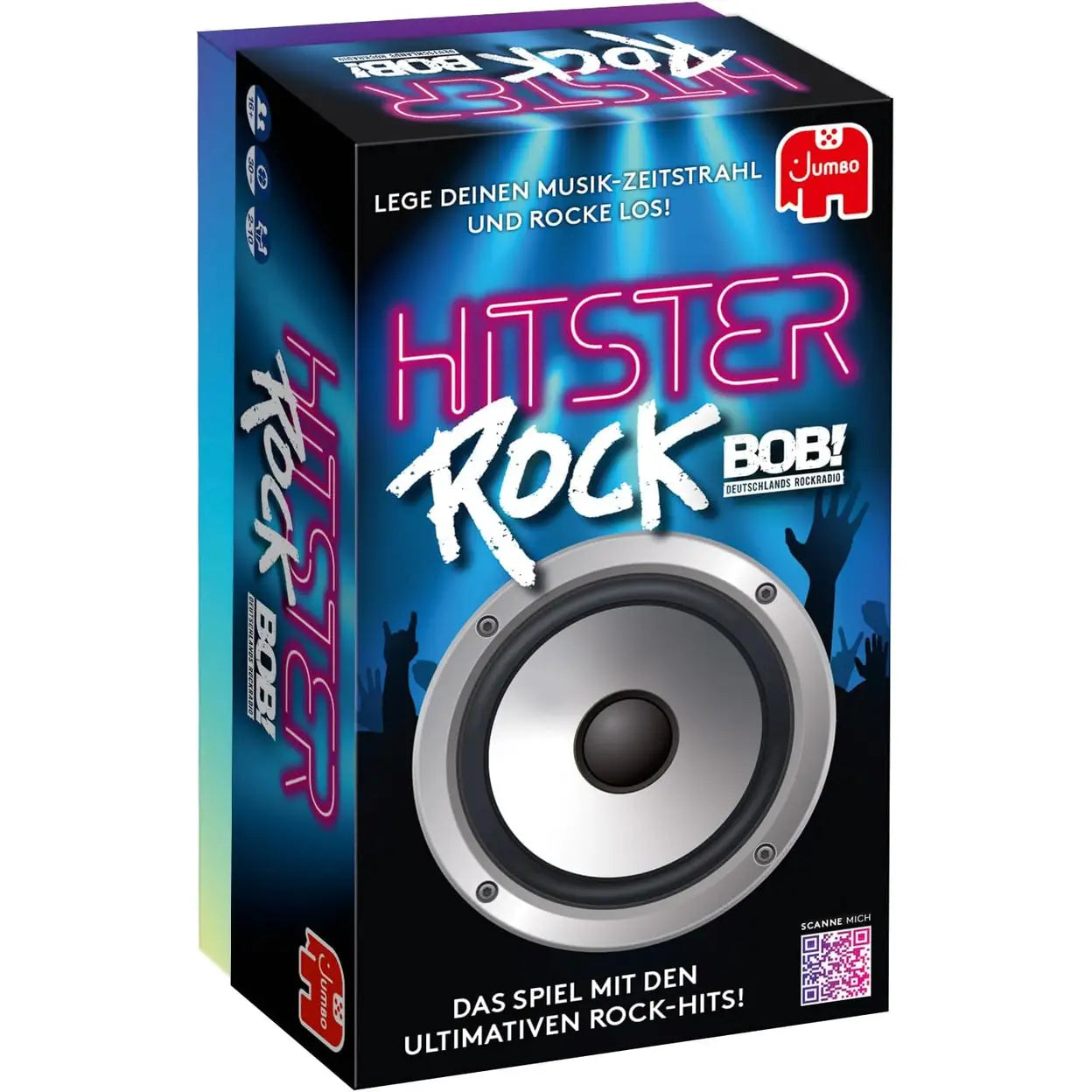 Hitster Rock, ein Party- und Kartenspiel für Erwachsene und Familien - 2 bis 10 Spieler ab 16 Jahren, Deutsch (DE)