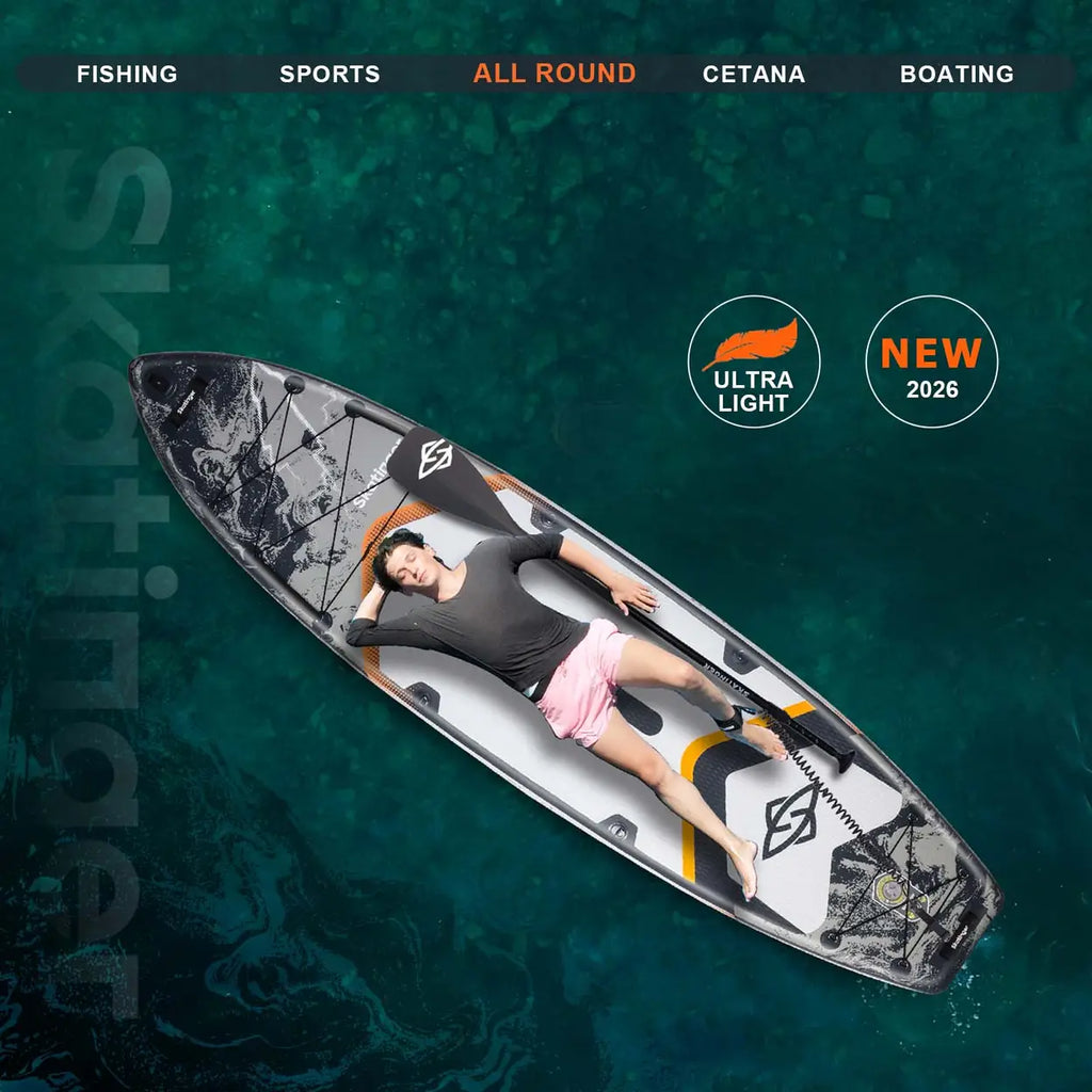 SKATINGER Thor Grau 11'6"*35"*6"