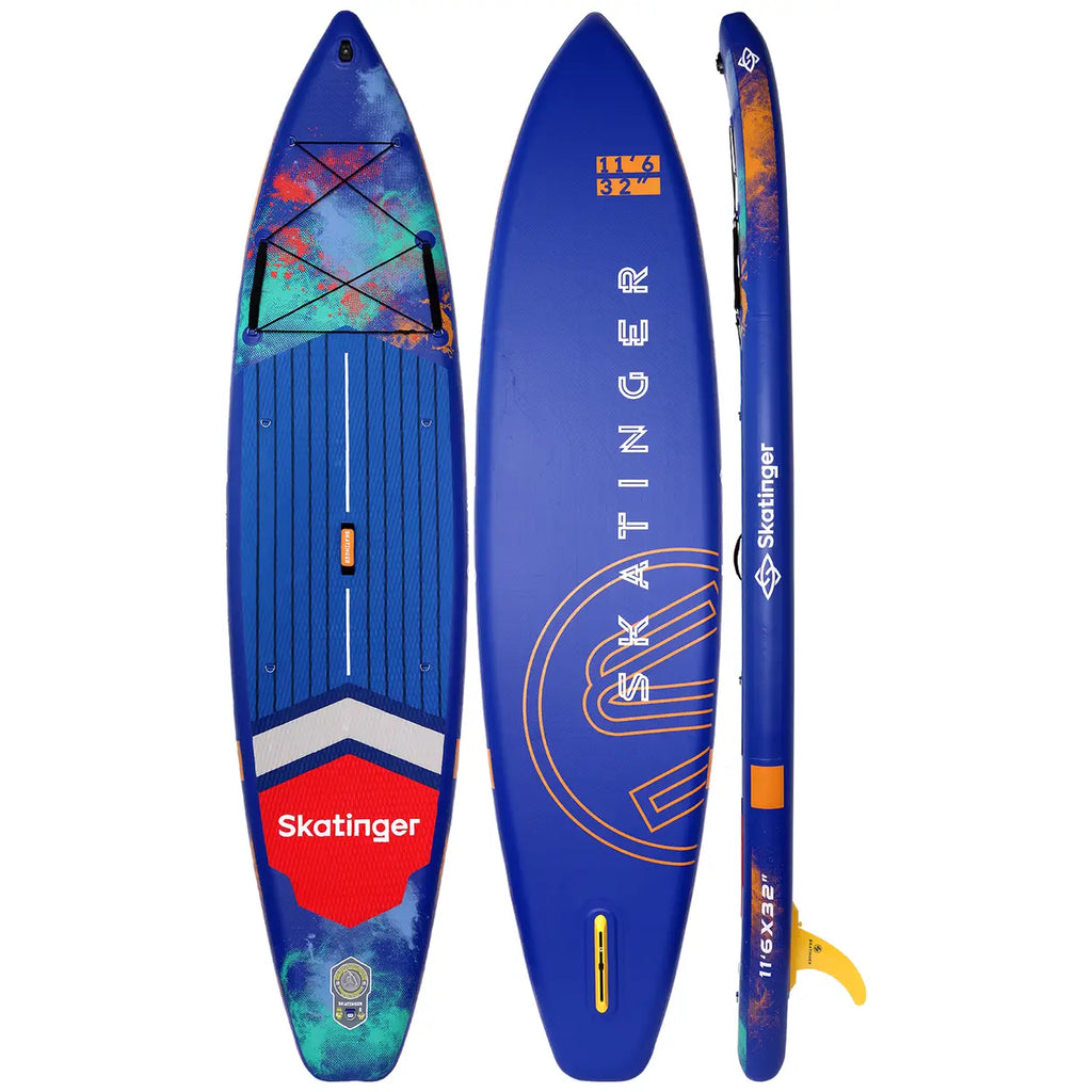 SKATINGER Interstellar Blau 11'6"*32"*6"