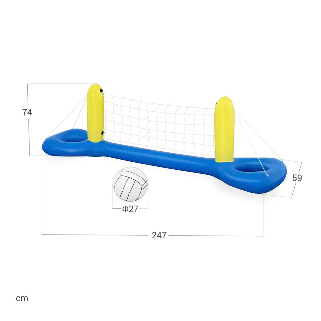 Bestway 8,3 Zoll x 25 Zoll/2,52 m x 64 cm Volleyball-Set
