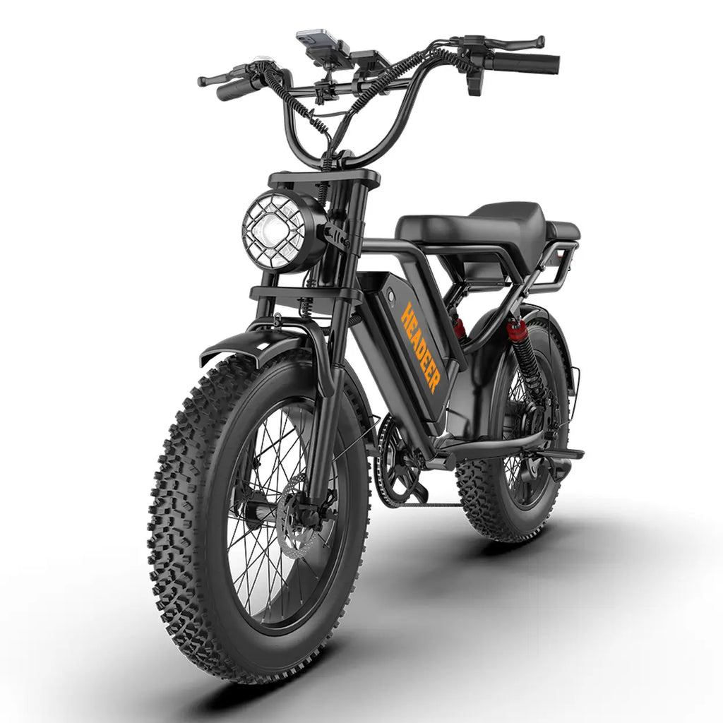 HEADEER BK20 E-Bike für Erwachsene 750 W Motor 48 V 20 Ah Akku City E-Bike 20 Zoll Fat Reifen All-Terrain E-Bike