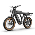 URLIFE T2 Elektrofahrrad für Erwachsene, 500 W Motor, 48 V 15,6 Ah Akku, 20 x 4 Fettreifen, geeignet für das Pendeln in der Stadt, Unisex-Design