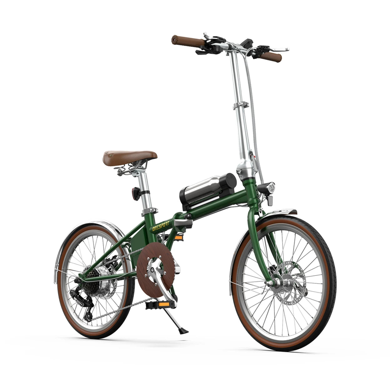 Onesport OT02 Pro Elektrofahrrad für Erwachsene, 250 W Motor, 36 V 5,2 Ah Akku, klappbar, 20 Zoll Reifen, für das städtische