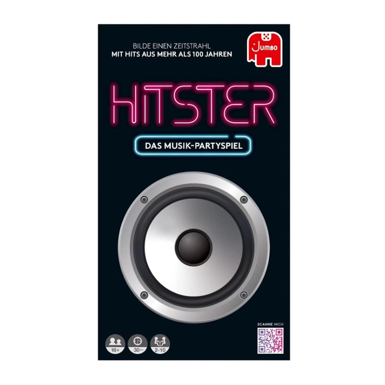 Hitster Original, EIN Party- und Kartenspiel für Erwachsene und Familien - 2 bis 10 Spieler ab 16 Jahren, Deutsch (DE)
