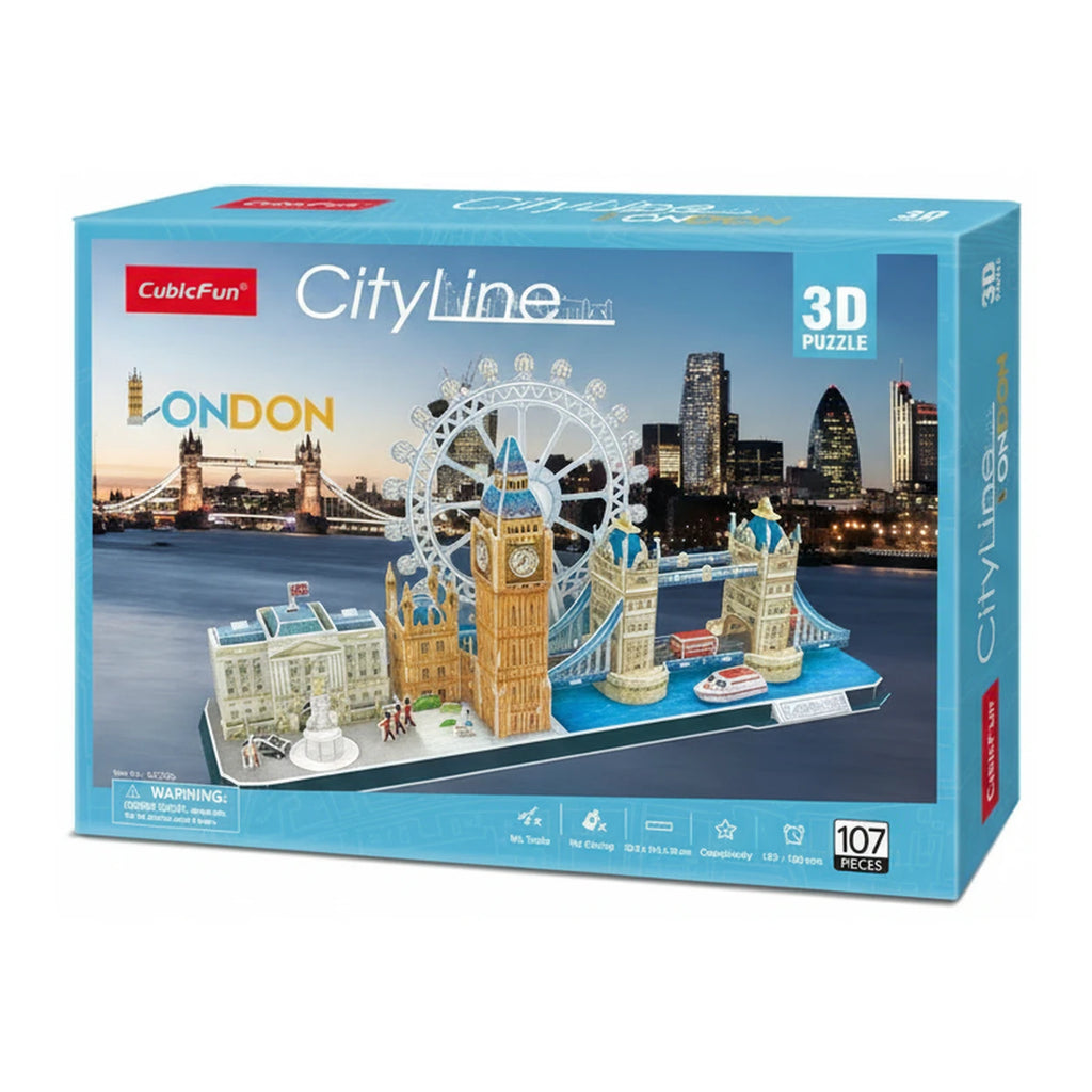 CUBIC FUN 3D-Puzzle City Line London 107 Teile
