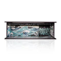 Display Case für Hot Wheels, Diorama 1/64 Skala Auto Garage Modell mit LED-Lichtern