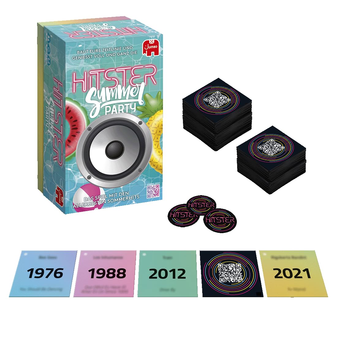 Hitster Kartenspiel - Summer Party