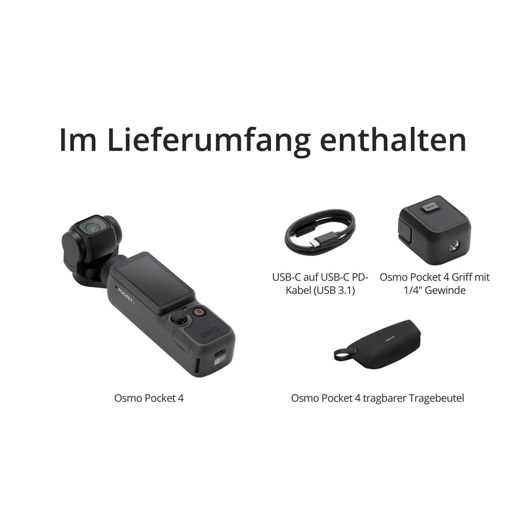 DJI Osmo Pocket 4 Essential Combo