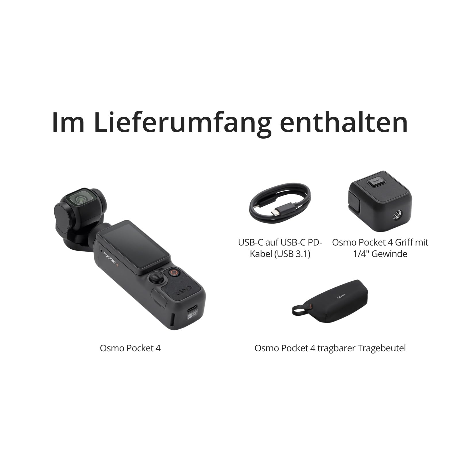 DJI Osmo Pocket 4 Essential Combo