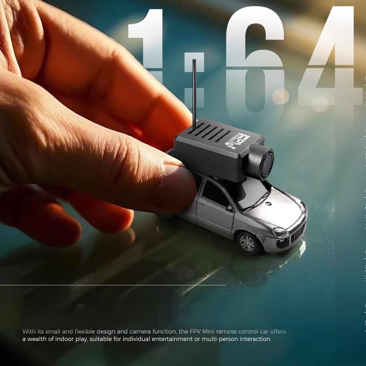 Min RC Auto mit Kamera, WL 1/64