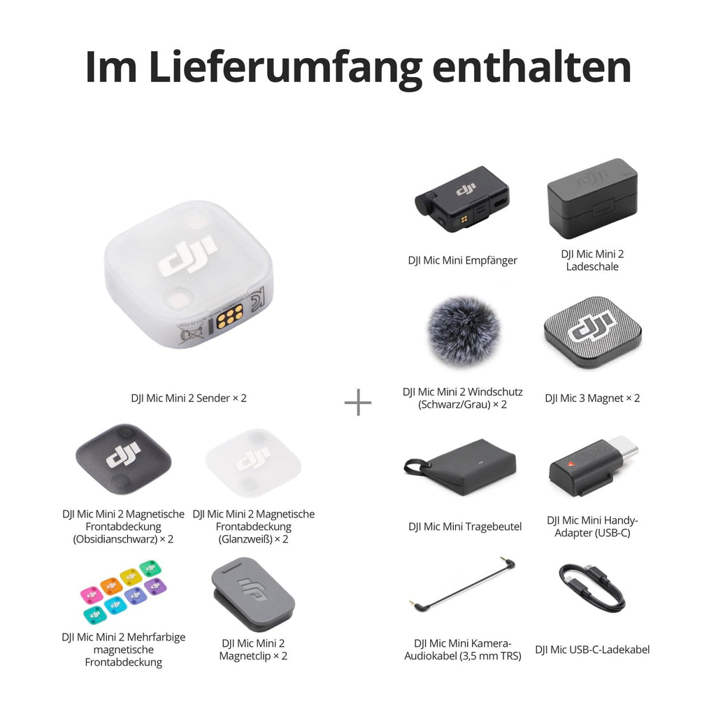 DJI Mic Mini 2 - Mikrofon