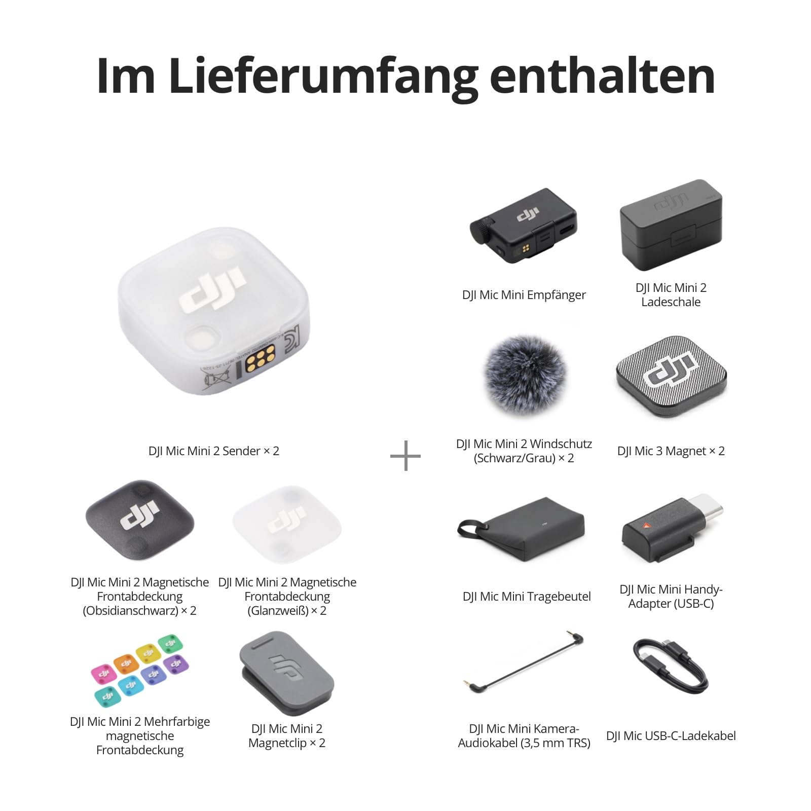 DJI Mic Mini 2 - Mikrofon