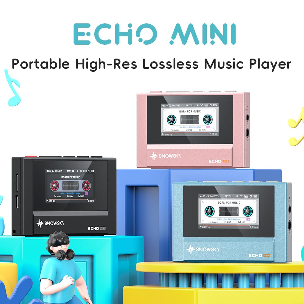 SnowSky/FiiO Echo-Mini-HiFi-Bluetooth-MP3-Player
