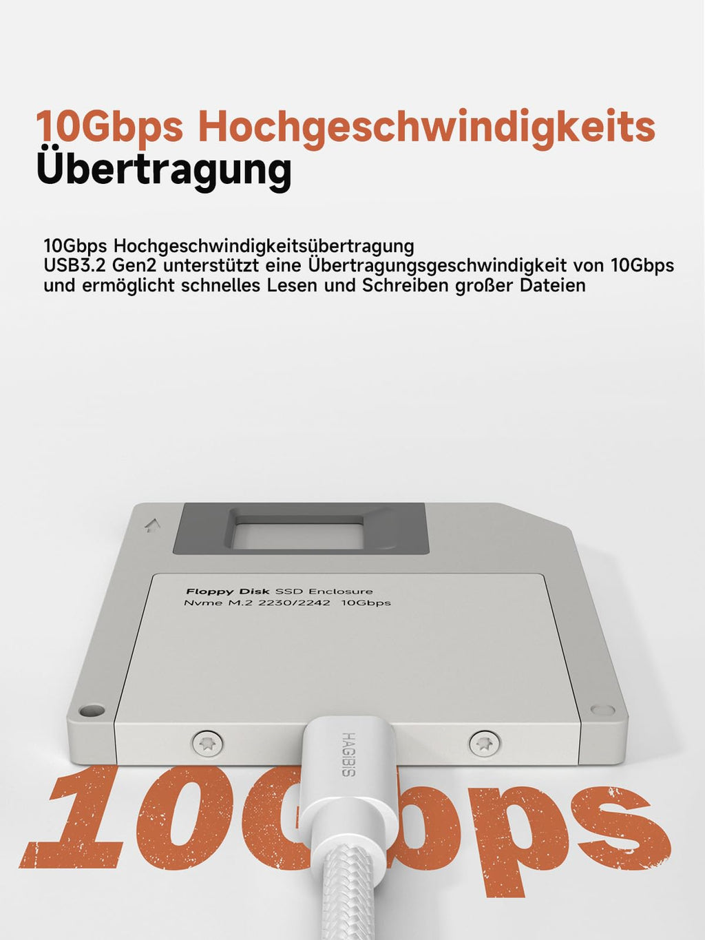 Floppy-Disk-Gehäuse für SSDs