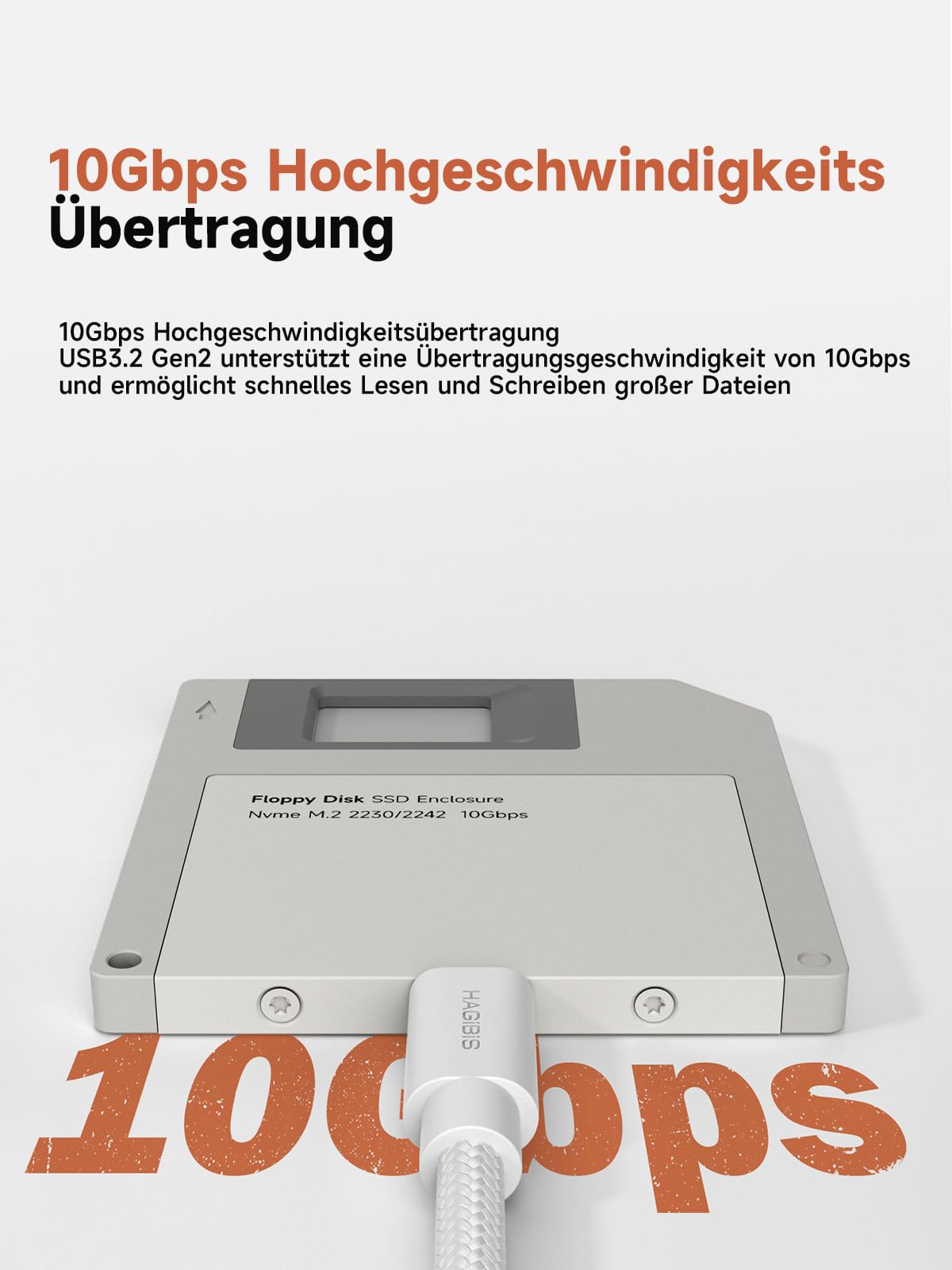 Floppy-Disk-Gehäuse für SSDs