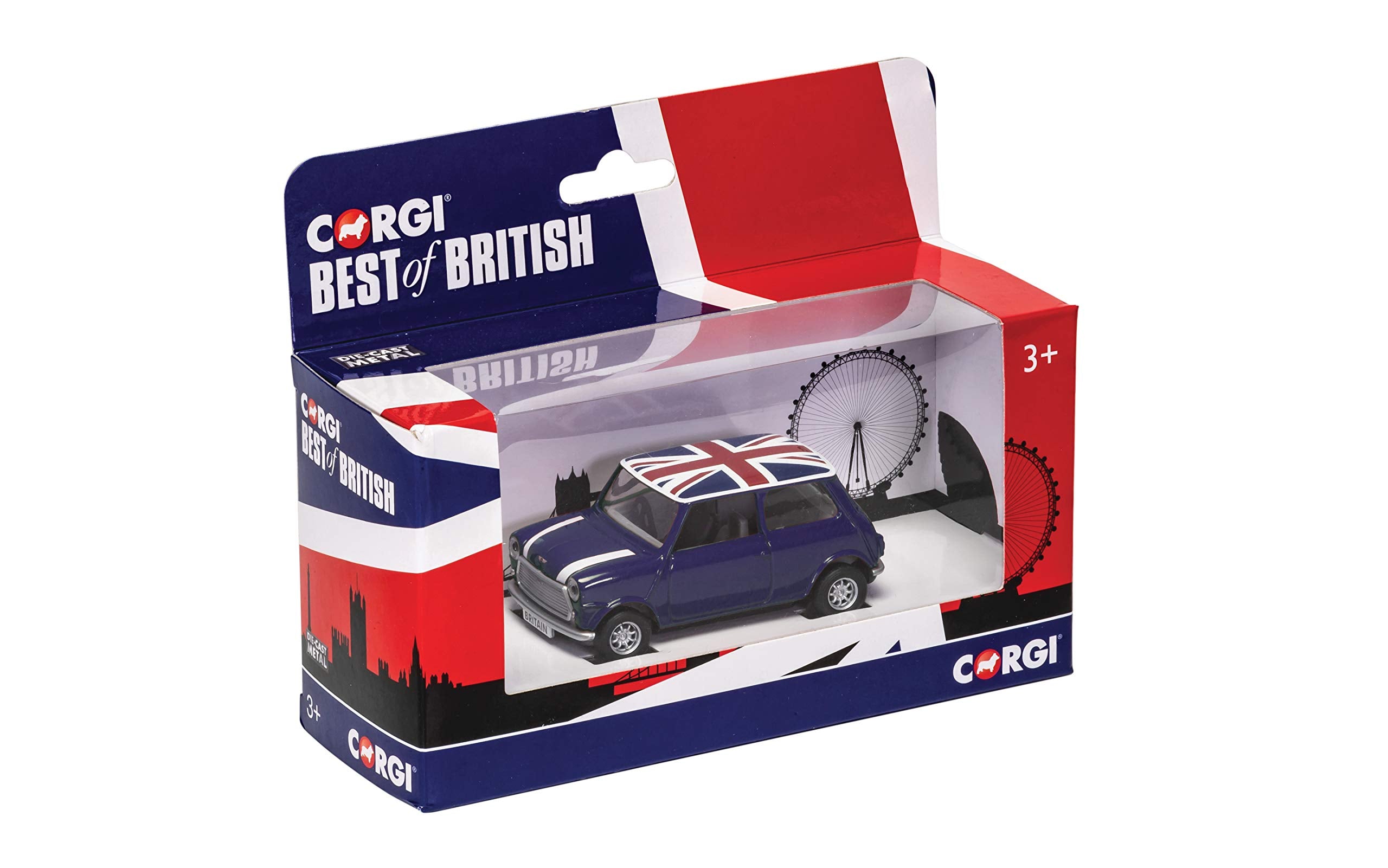 Corgi Best of British Klassischer Mini, blau
