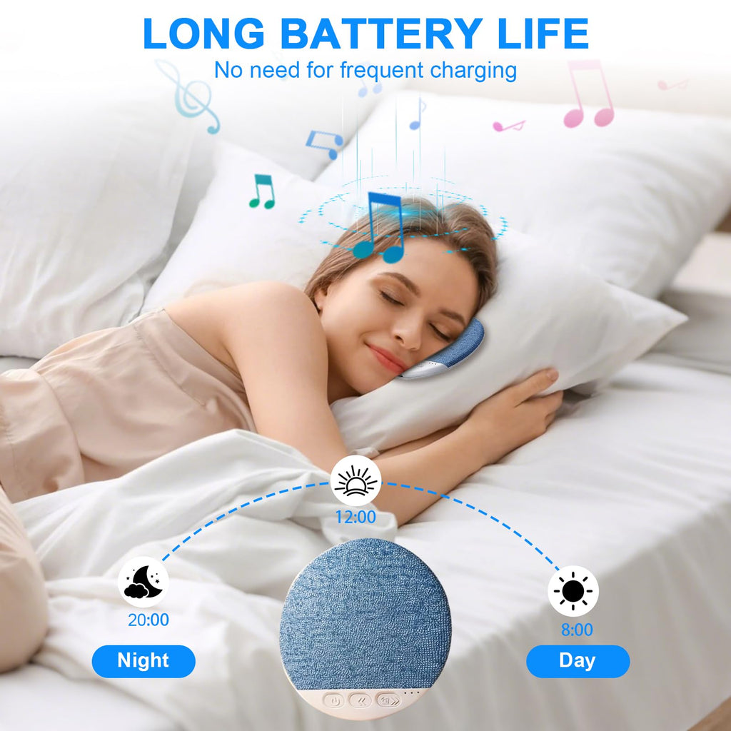 Kissenlautsprecher Bluetooth,- Tragbarer Mini-Lautsprecher - Unter dem Kissen