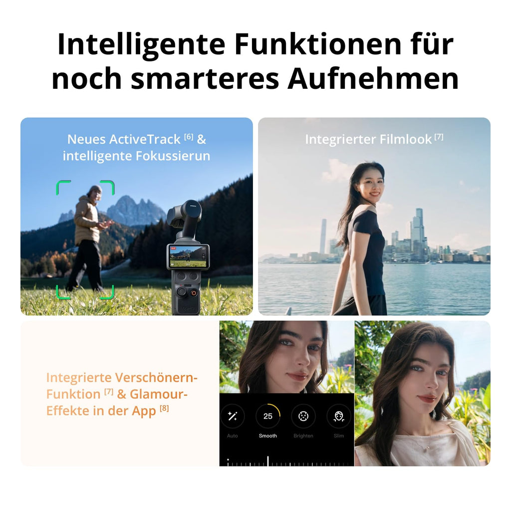 DJI Osmo Pocket 4 Kreativ Combo