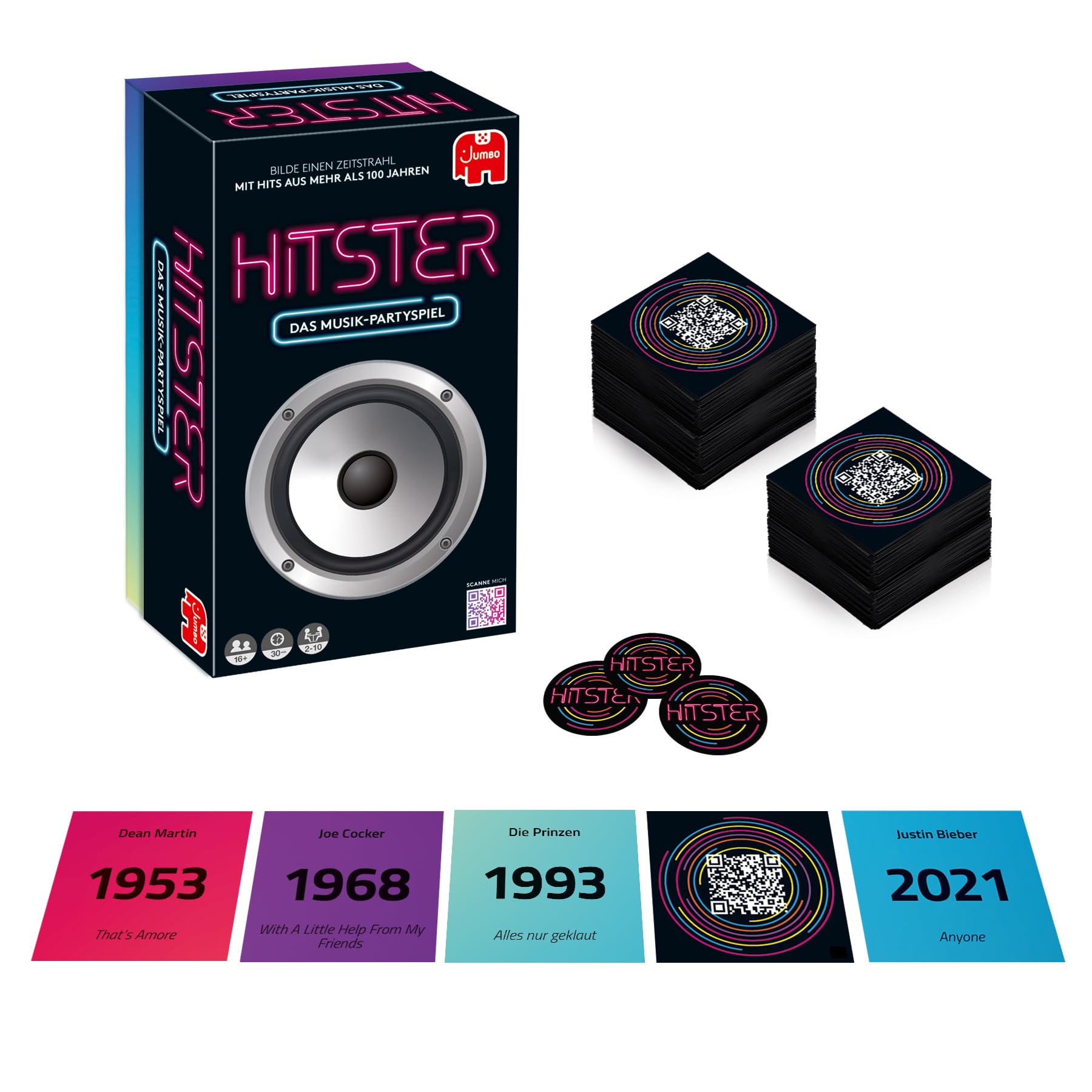 Hitster Kartenspiel - Deutsch (DE)