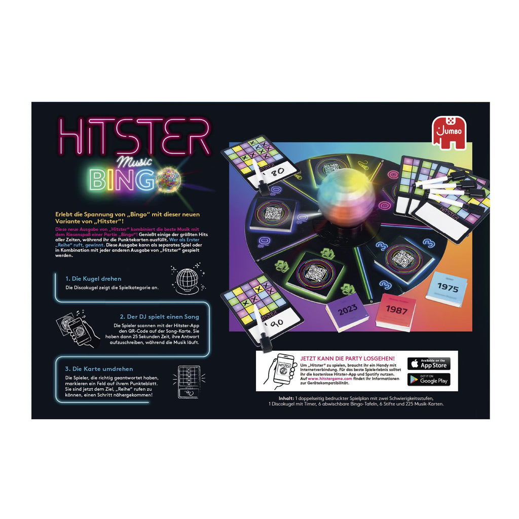 Hitster Bingo, Musik-Brettspiel