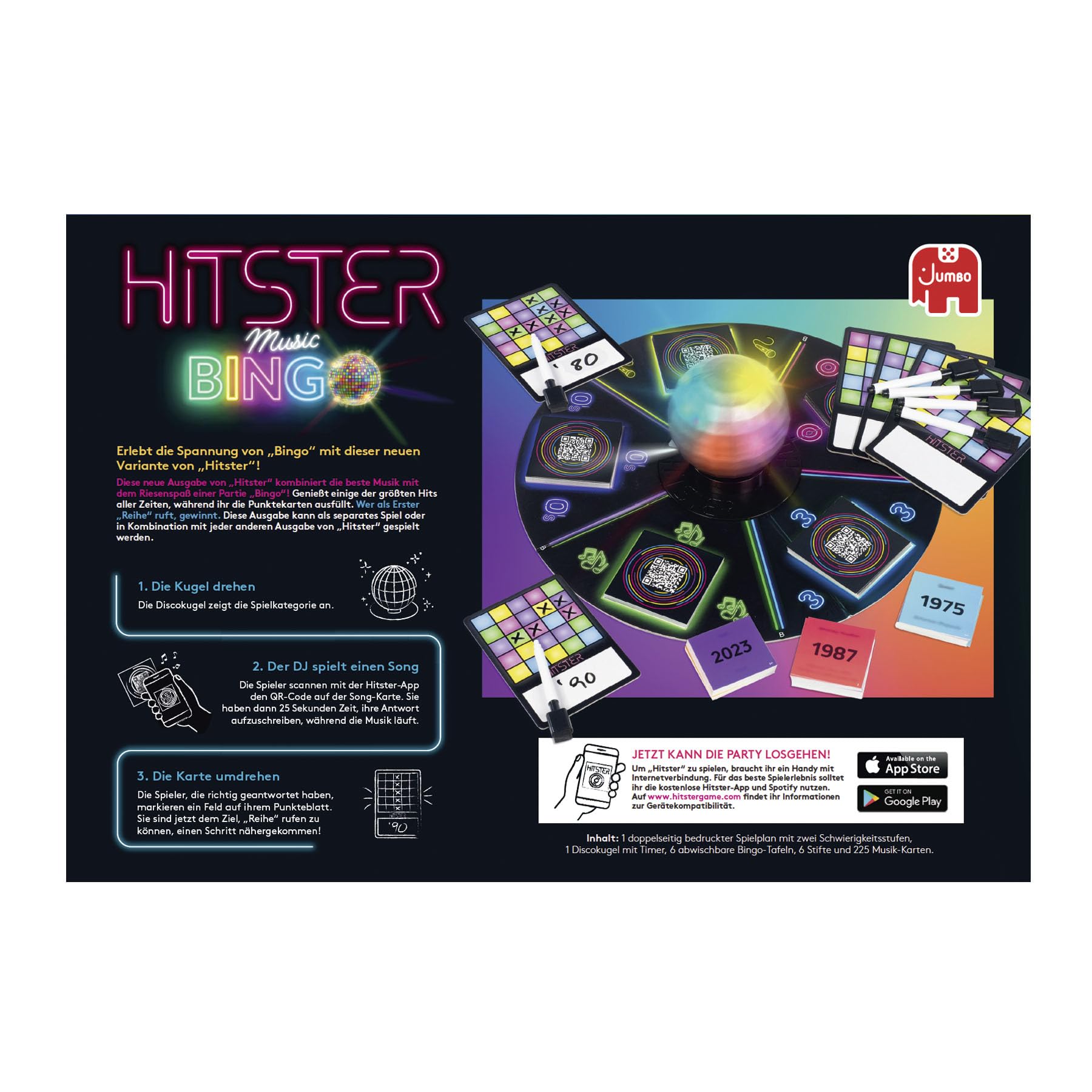 Hitster Bingo, Musik-Brettspiel