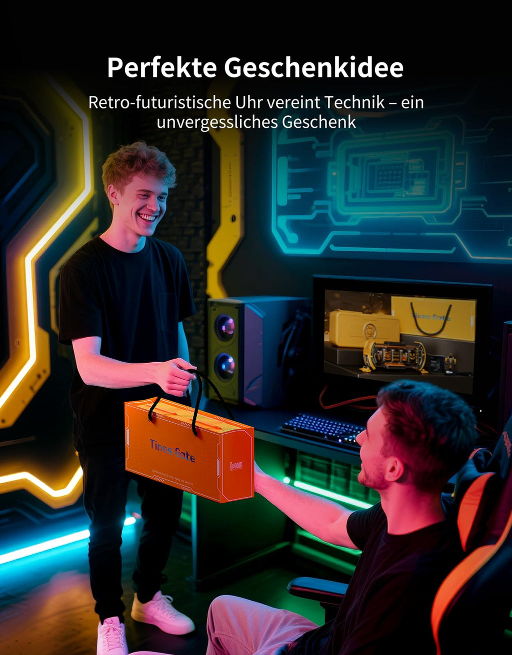 Divoom Times Gate – Cyberpunk-Gaming-Digitaluhr
