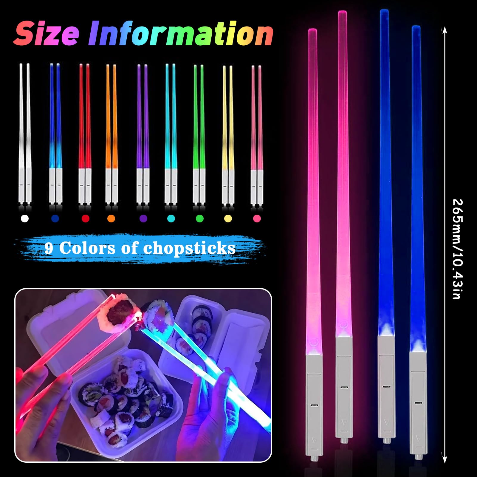 Light Saber Light-Up Chopsticks