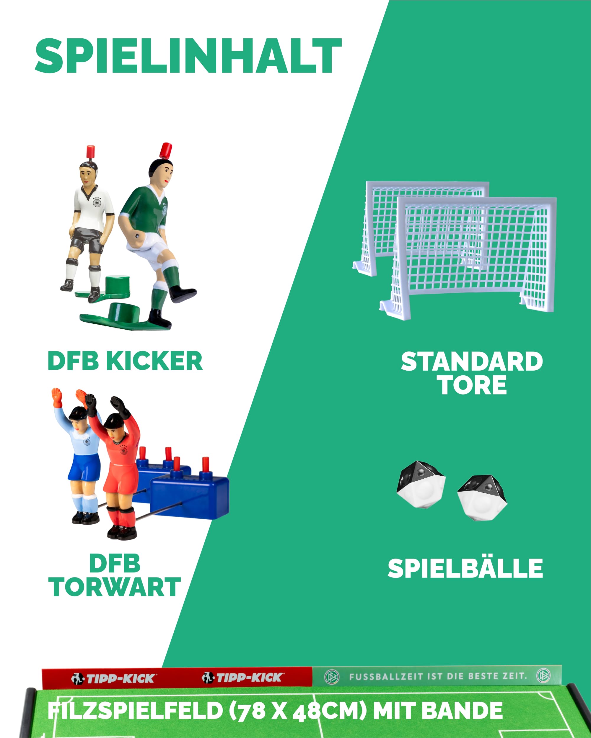 TIPP-KICK Spiel DFB Classic Tischfußball-Set 100 Jahre