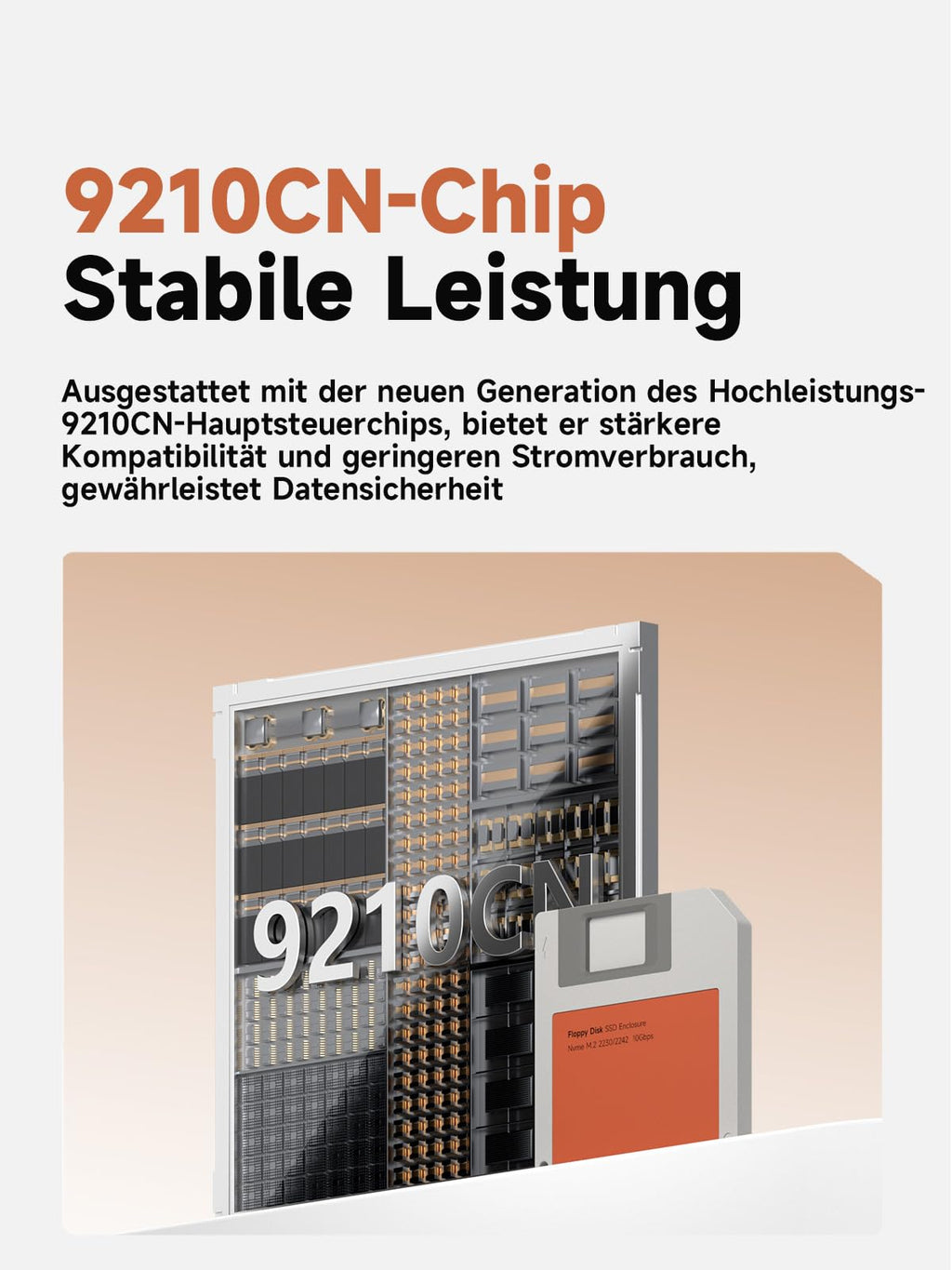 Floppy-Disk-Gehäuse für SSDs