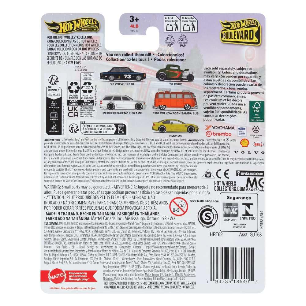 Hot Wheels - Premier Boulevard - 1967 Volkswagen Samba Bus