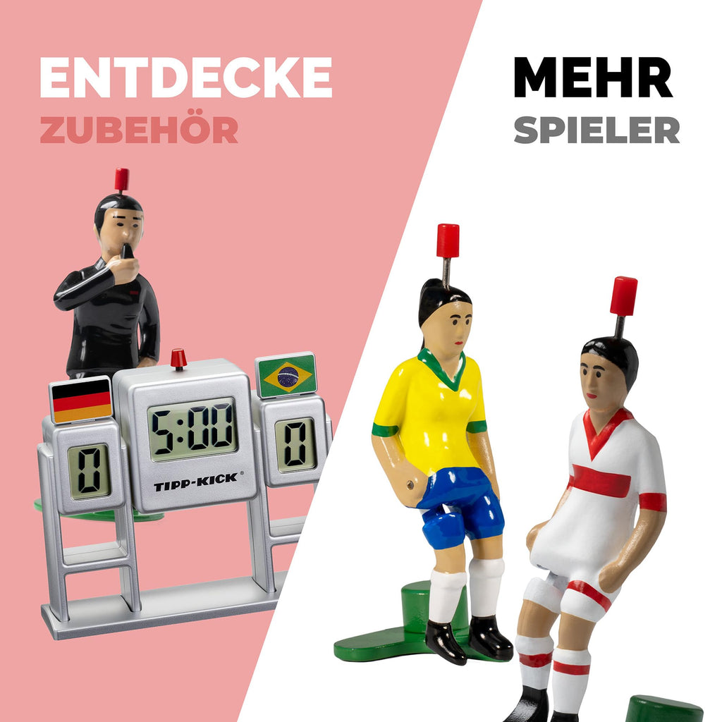TIPP-KICK Spiel Retro Edition Tischfußball-Set