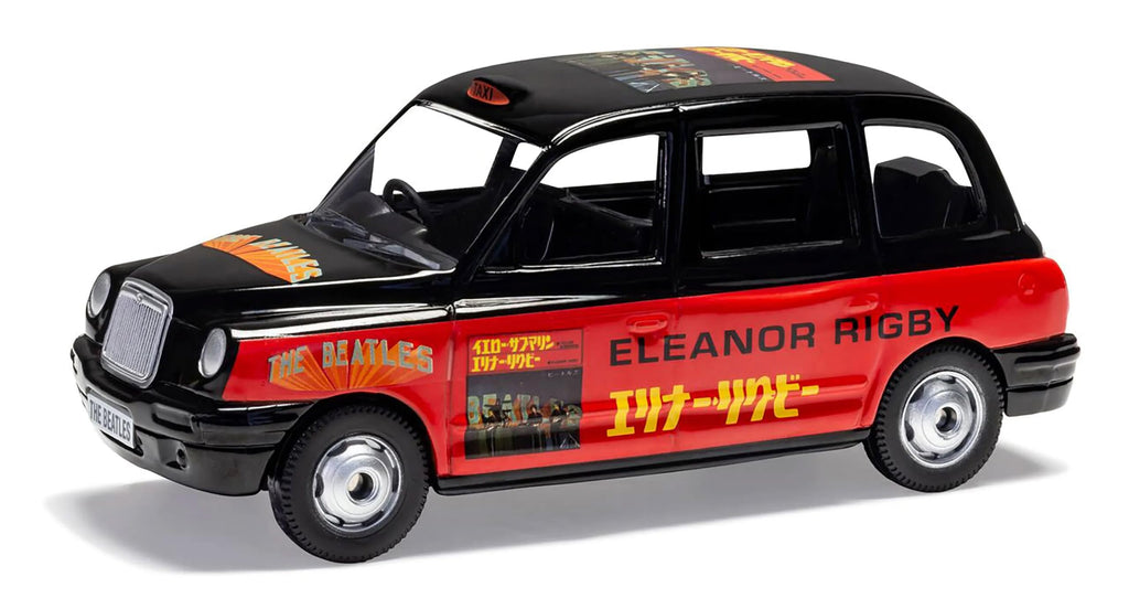 Corgi CC85936 Autos, Druckgussmodell, Sammlerstück, The Beatles – London Taxi – „Yellow Submarine“