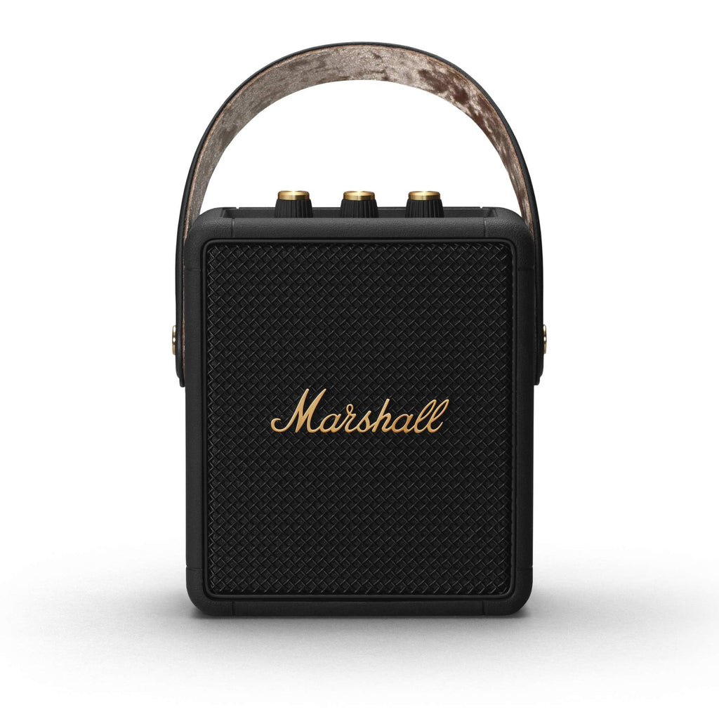 Marshall Stockwell II Portable Bluetooth Speaker - Black&Brass