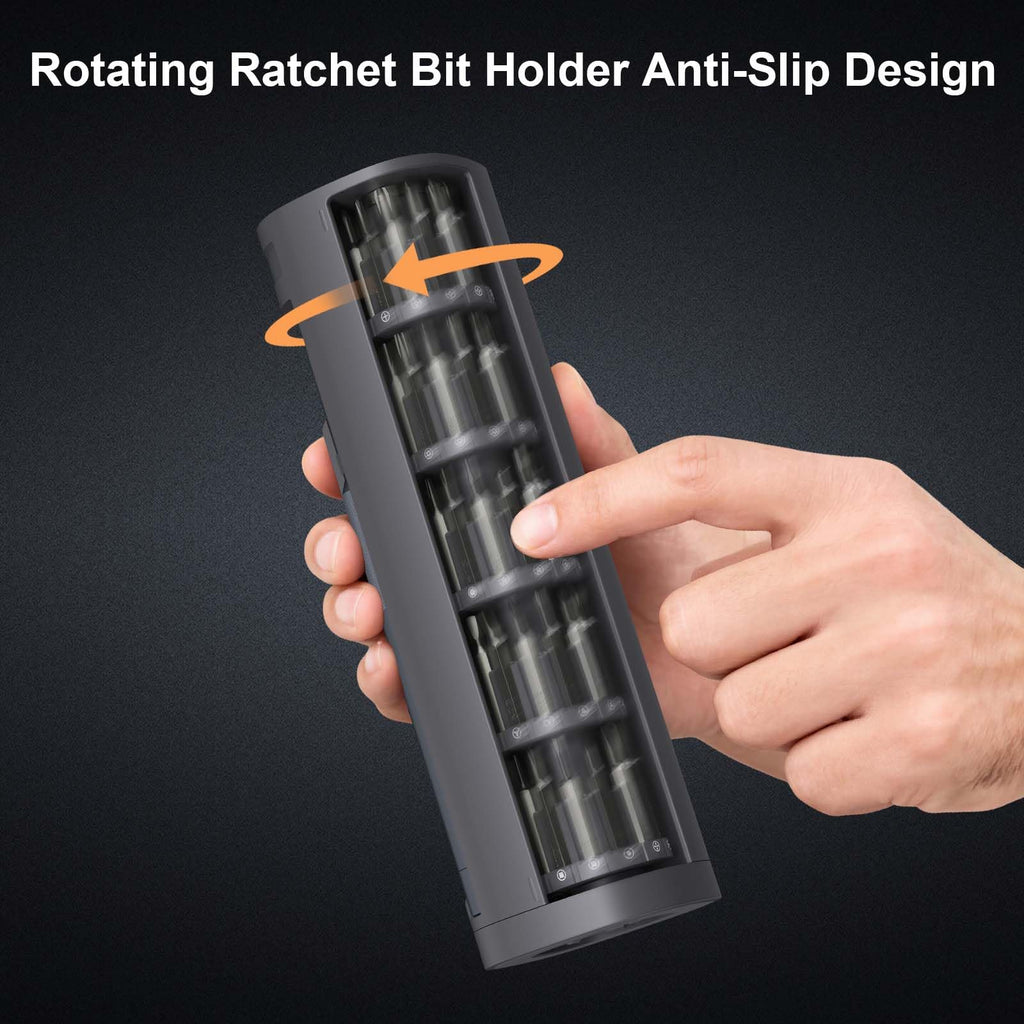 Electric Screwdriver Set with 72 Magnetic Bits