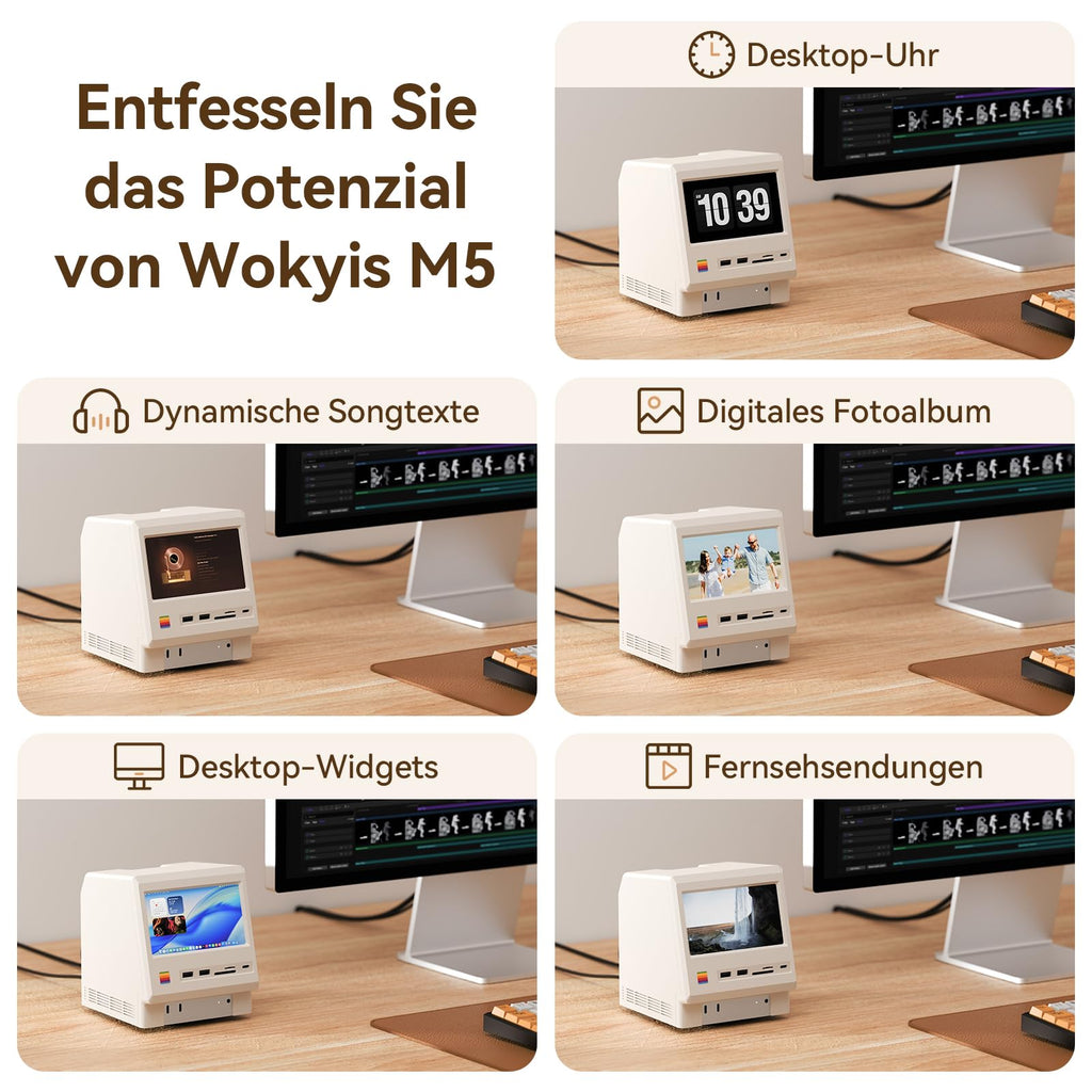 Wokyis M5 Retro-Dockingstation für Mac mini M4