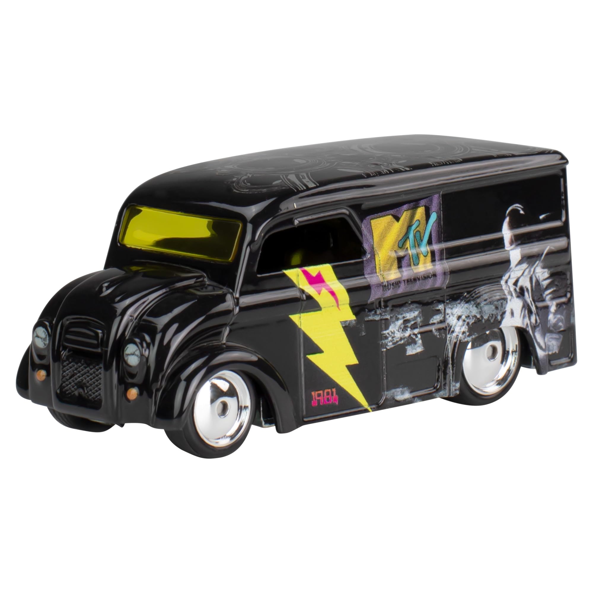 Hot Wheels Music TV Van Modell Dairy Delivery