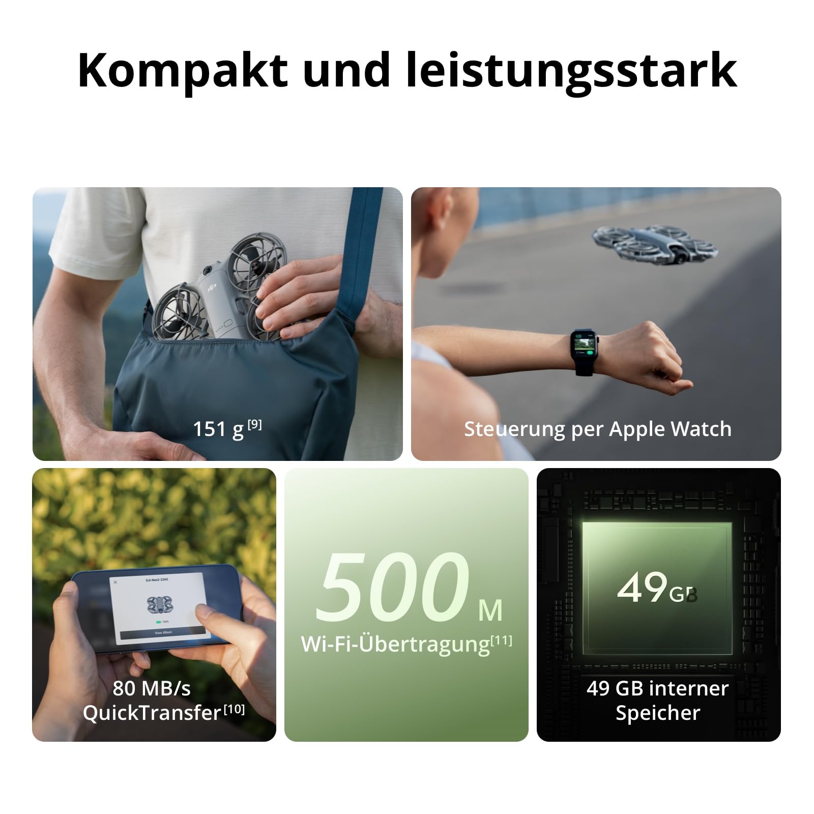 DJI Neo 2 Fly More Combo (nur Drohne) - 3 Akkus