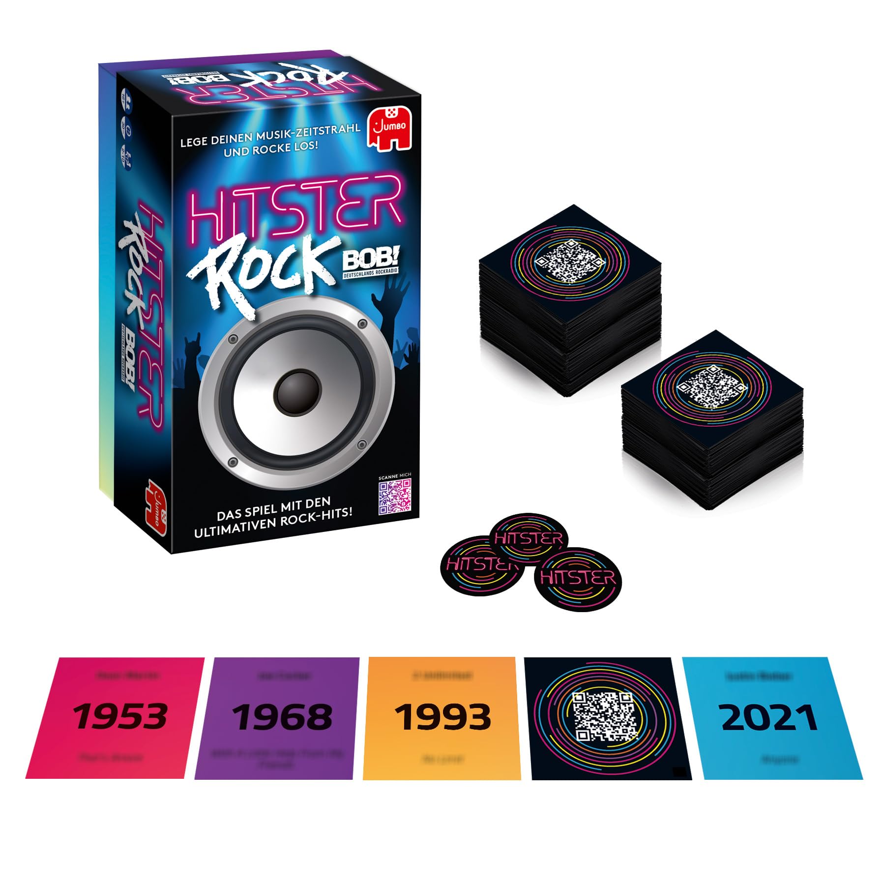 Hitster Kartenspiel - Rock