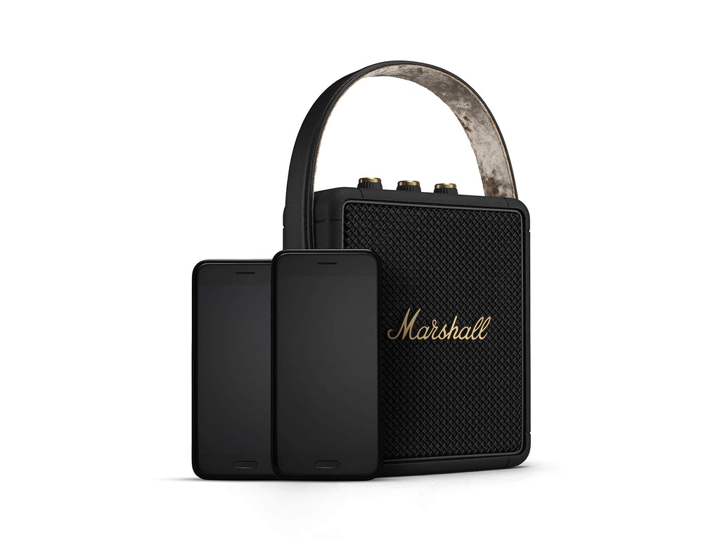 Marshall Stockwell II Portable Bluetooth Speaker - Black&Brass