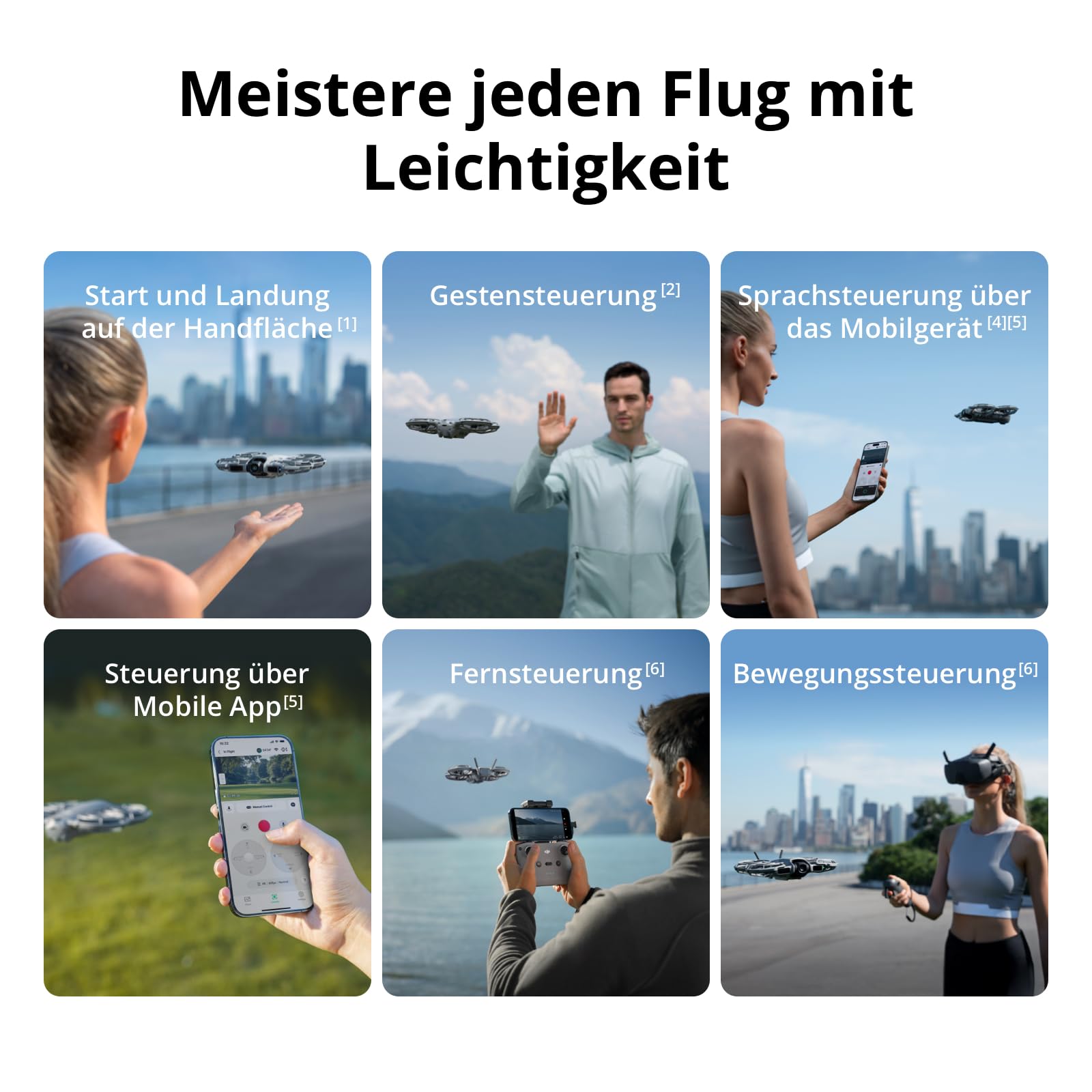 DJI Neo 2 Motion Fly More Combo mit RC Motion 3 und Goggles N3 - Drohne für Einsteiger