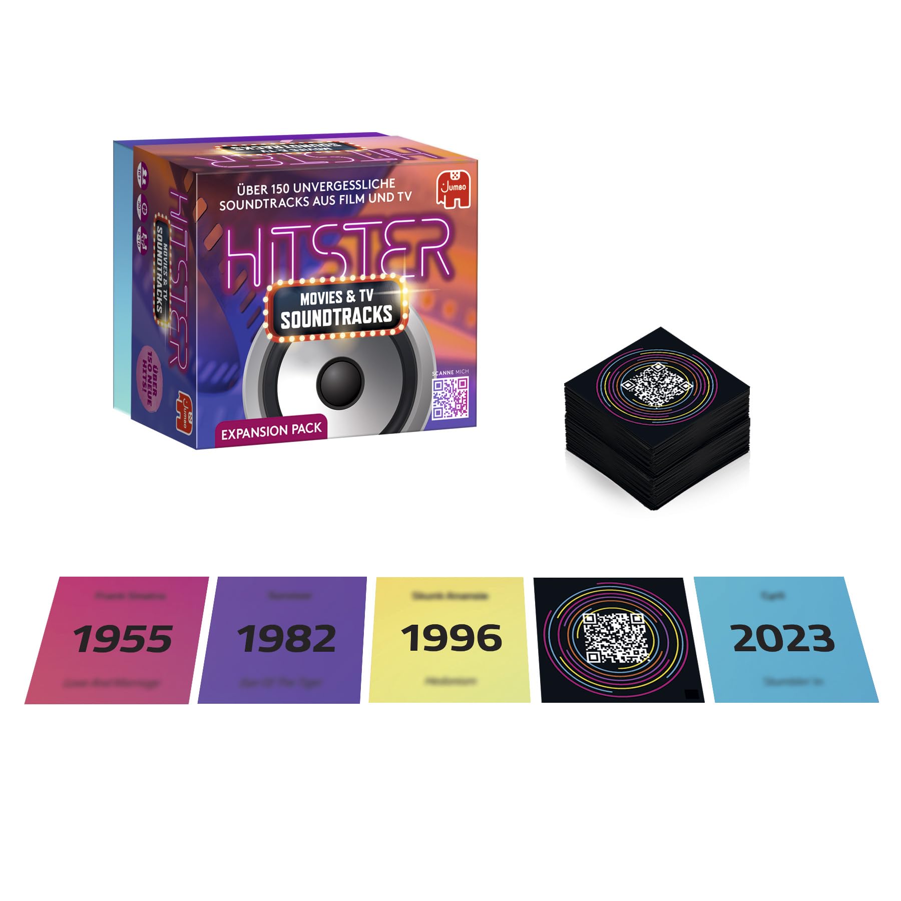 Hitster Kartenspiel - Film- & Serien-Soundtracks