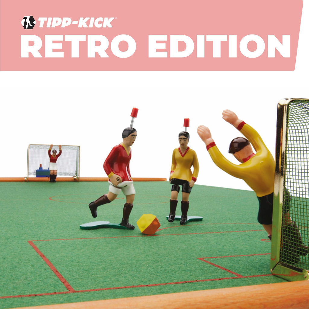 TIPP-KICK Spiel Retro Edition Tischfußball-Set