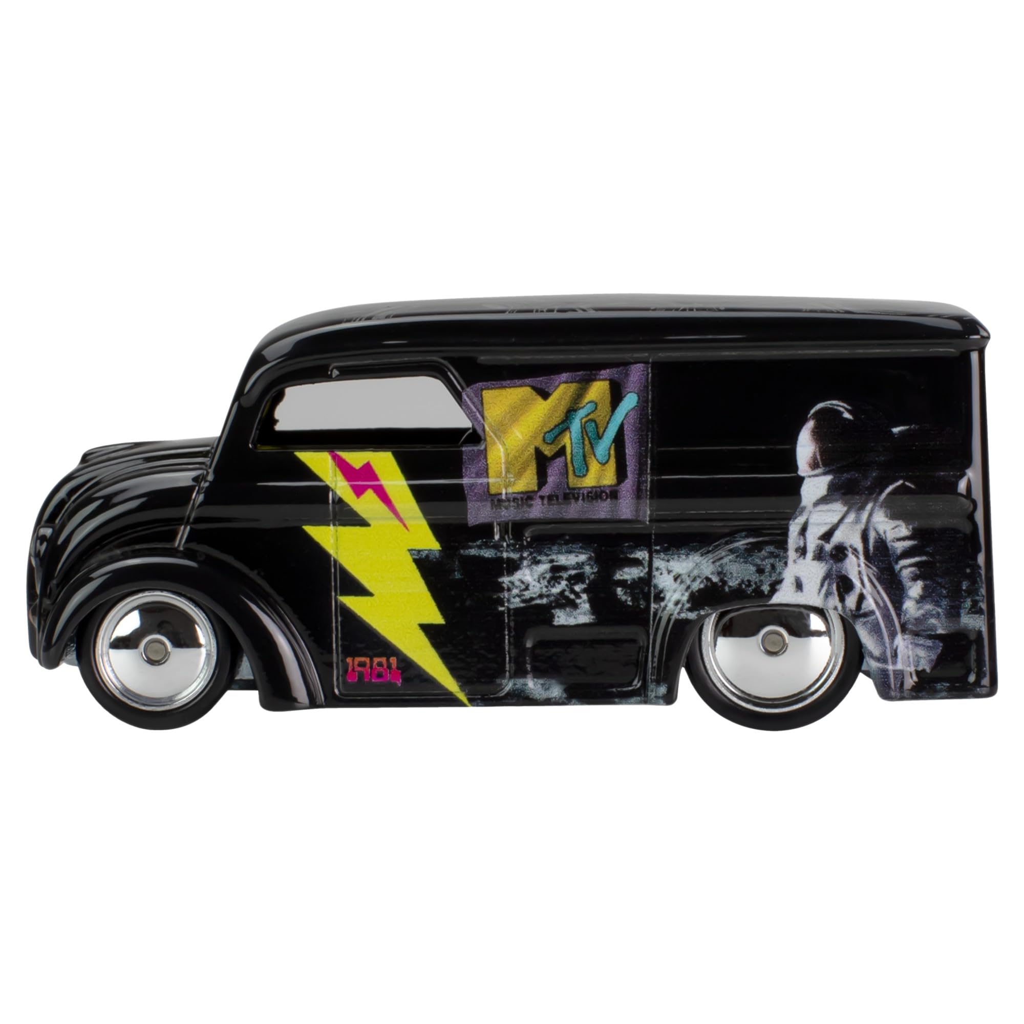 Hot Wheels Music TV Van Modell Dairy Delivery