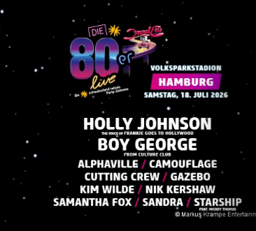80er Live - Stadiontour - August 2026